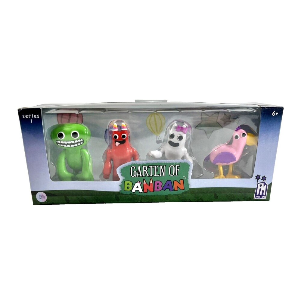 Phat Mojo Garten Of BanBan MIni Collectible 4 Figure Set  New Factory Sealed